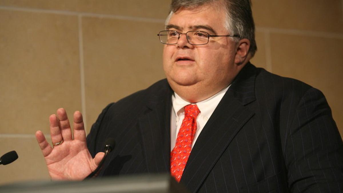 El gobernador del Banco Central de México, Agustín Carstens, el lunes, en Washington.