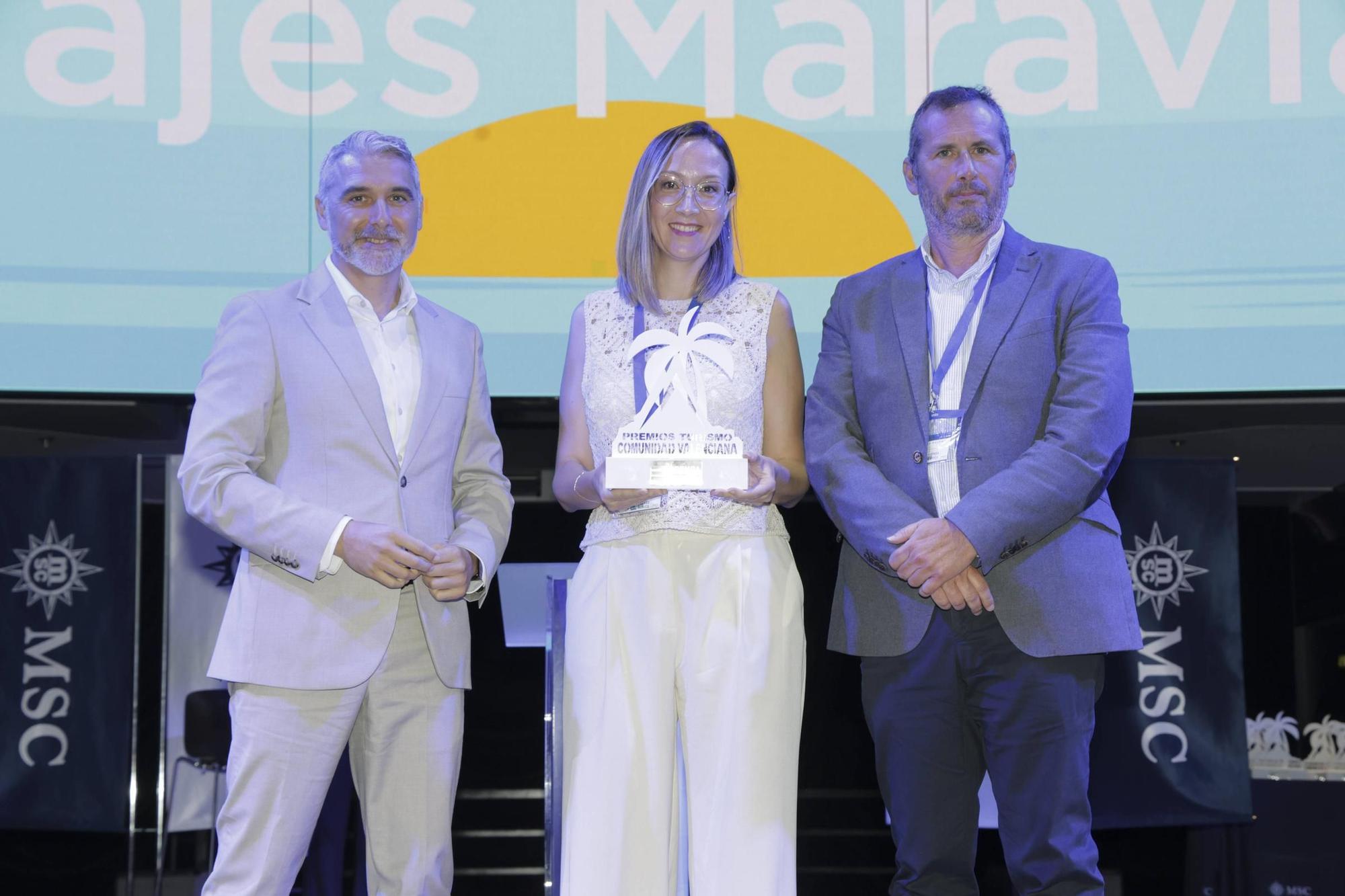 Los ganadores de los I Premios Turismo Levante-EMV