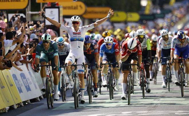 Van der Poel es queda sense la seva gesta boja al Tour