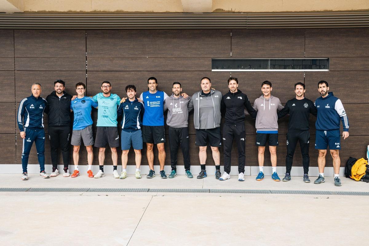 Preseleccionados para el Mundial de Pilota 2026, en Mendoza (Argentina).