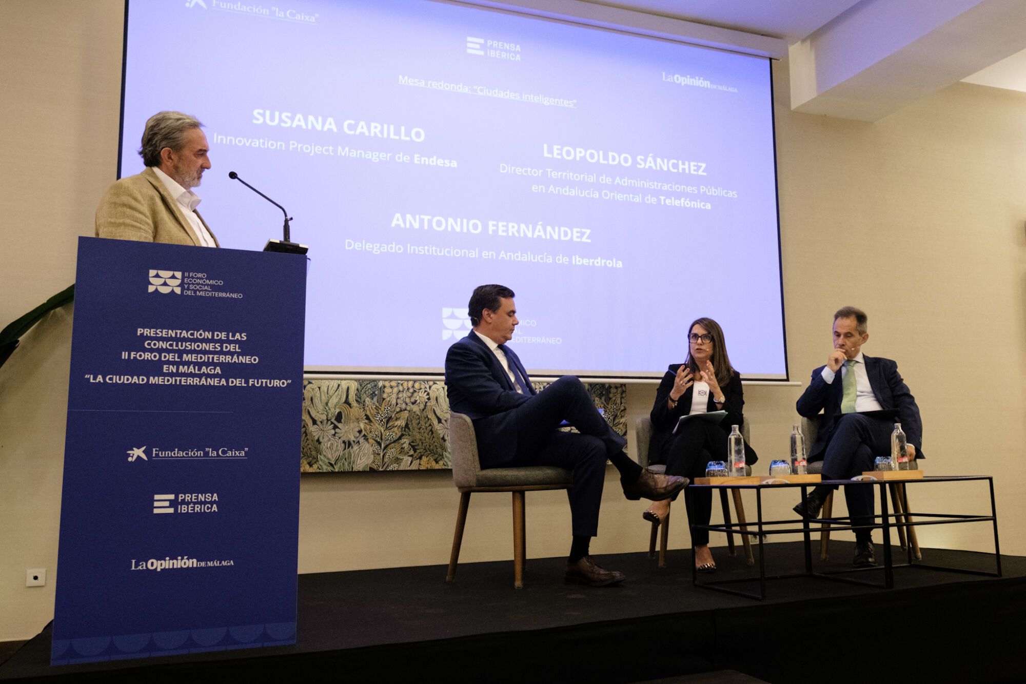 Presentación de la conclusiones del consejo de Málaga: 'Ciudad mediterránea del futuro'