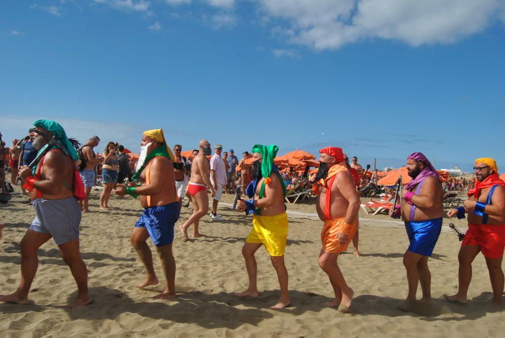 La Playa de Maspalomas celebra el Carnaval de Colonia