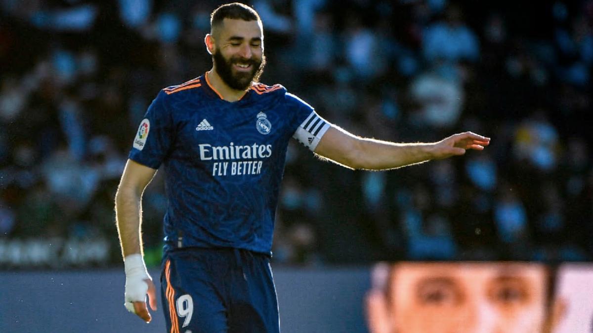 Benzema, goleador en Balaídos