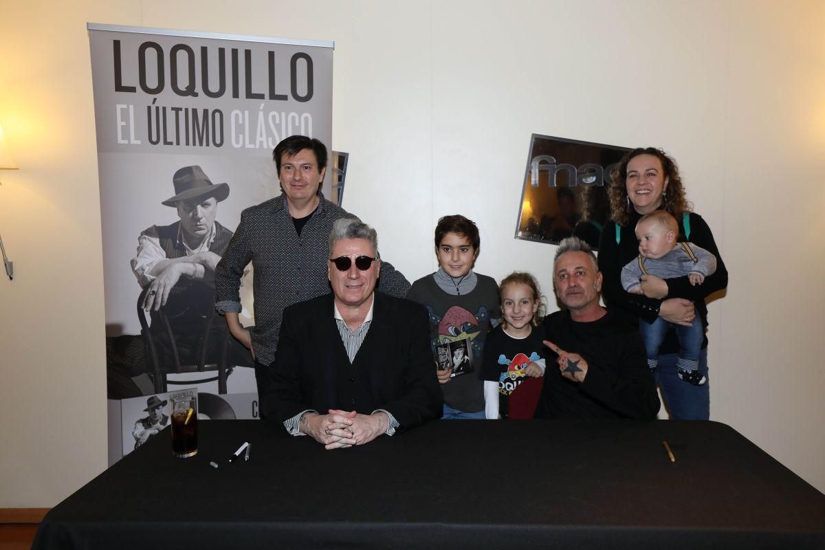 Firma de disco de Loquillo y Laurent Castagnet en Fnac