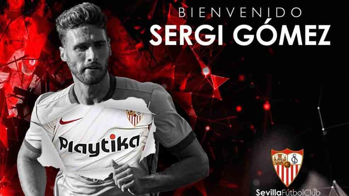 Sergi Gómez, nuevo jugador del Sevilla FC