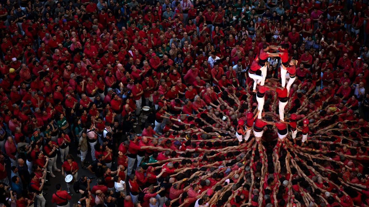 Concurso de 'castells' en Tarragona