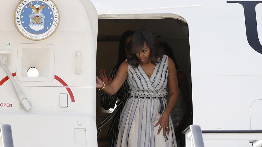 Michelle Obama, en España