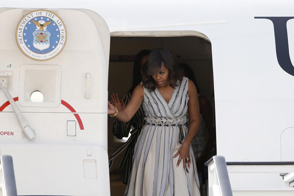 Michelle Obama, en España