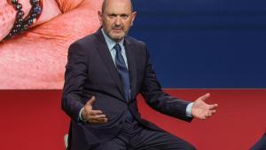El presidente de la Real Federación Española de Fútbol (RFEF), Rafael Louzán.