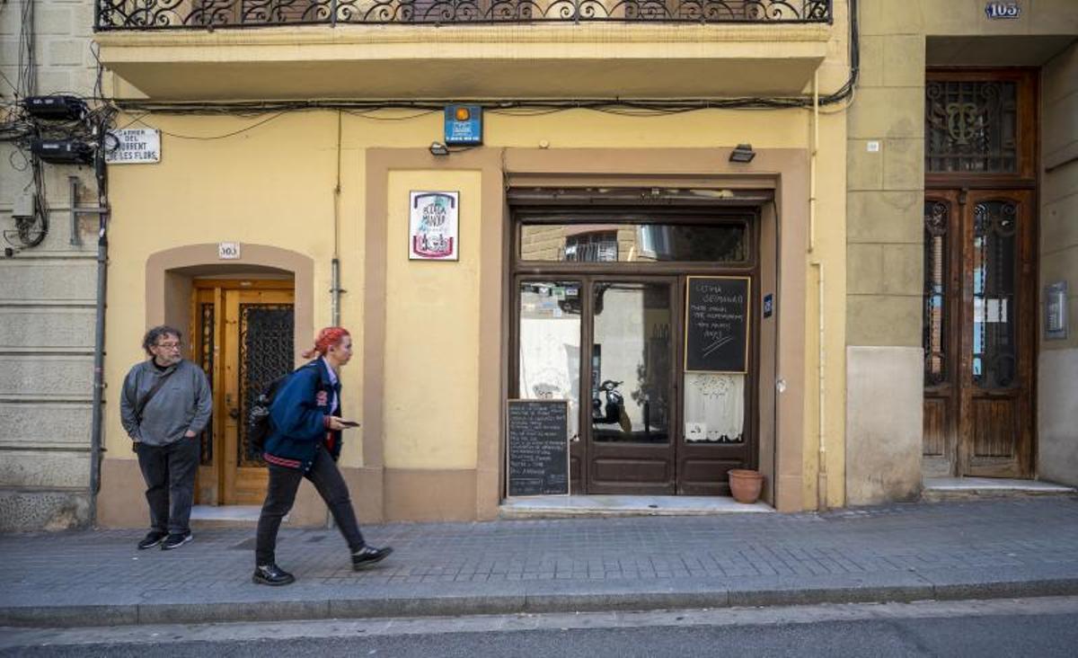 Imagen del exterior de la bodega.