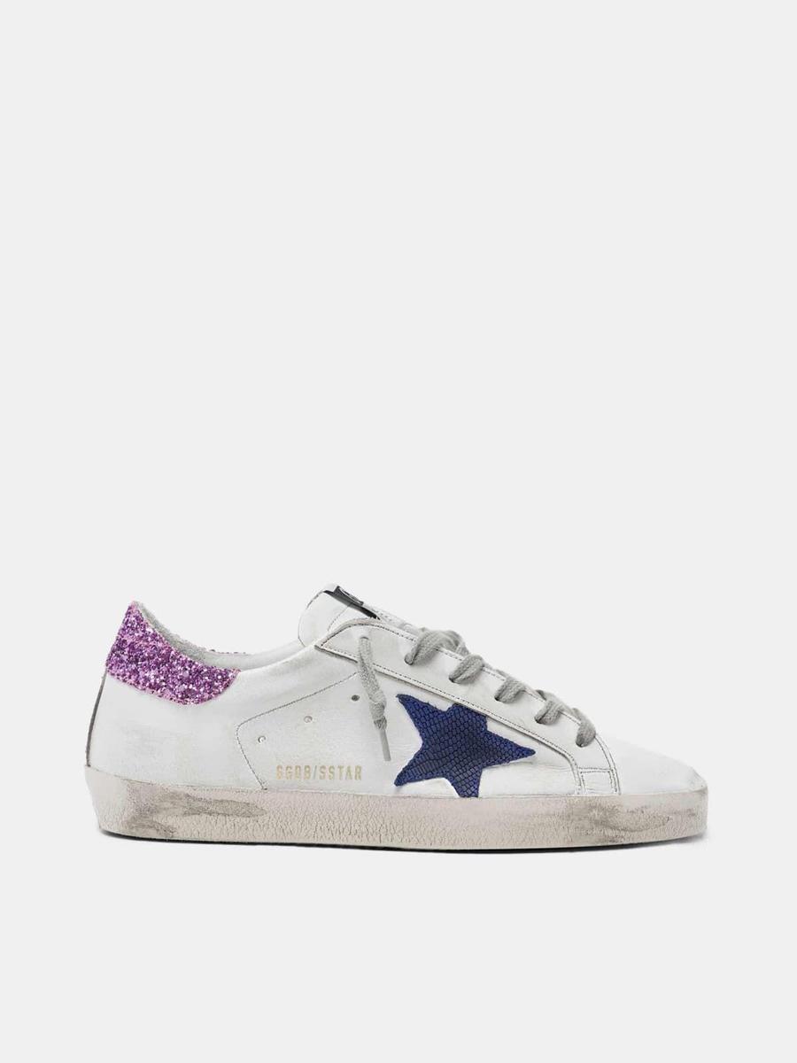 Zapatillas de Golden Goose en azul y morado