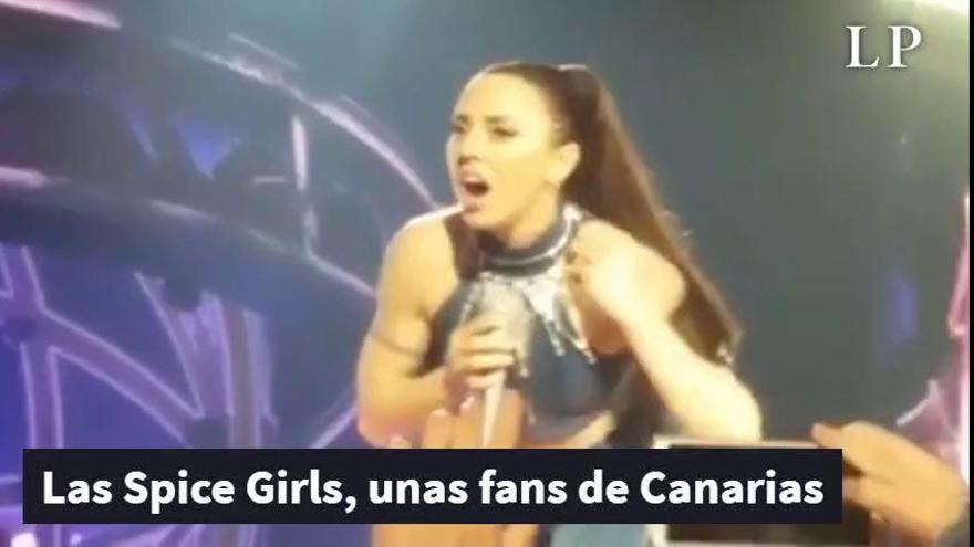 Las Spice Girls, unas fans de Canarias