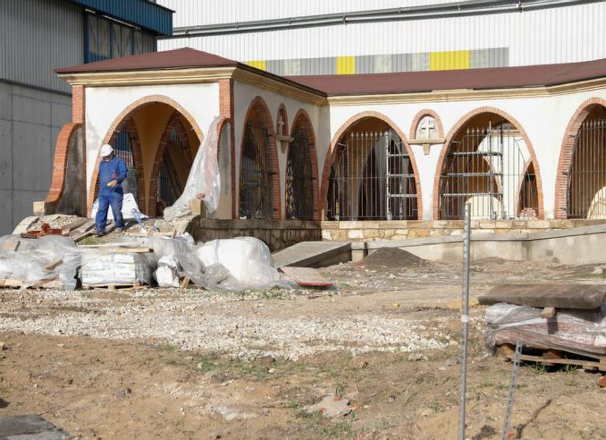 Recta final de la rehabilitación de la antigua iglesia de San Juan, aún sin uso decidido