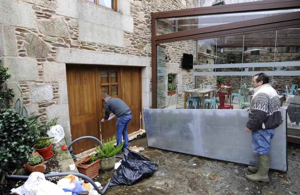 Las mejores imágenes que nos ha dejado el temporal Fabien en Galicia. // FdV