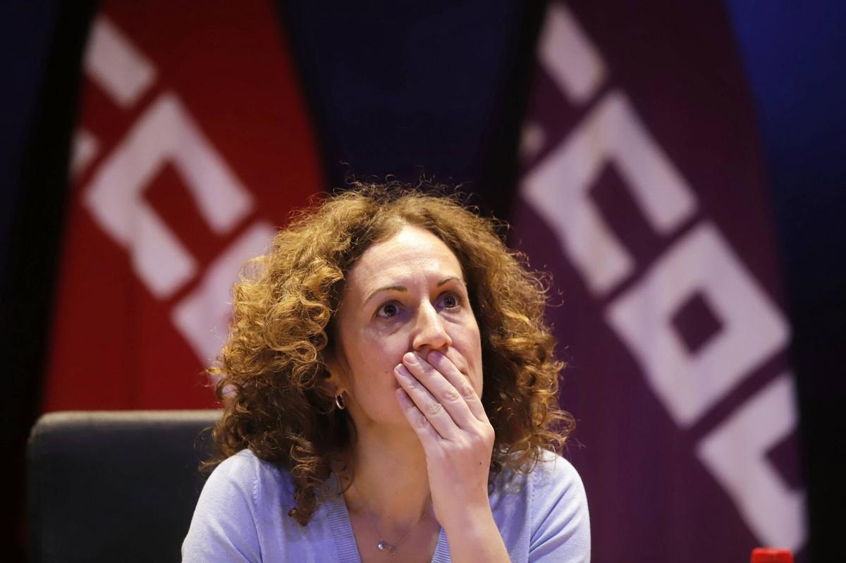 La secretaria general de CCOO de Andalucía, Nuria López.