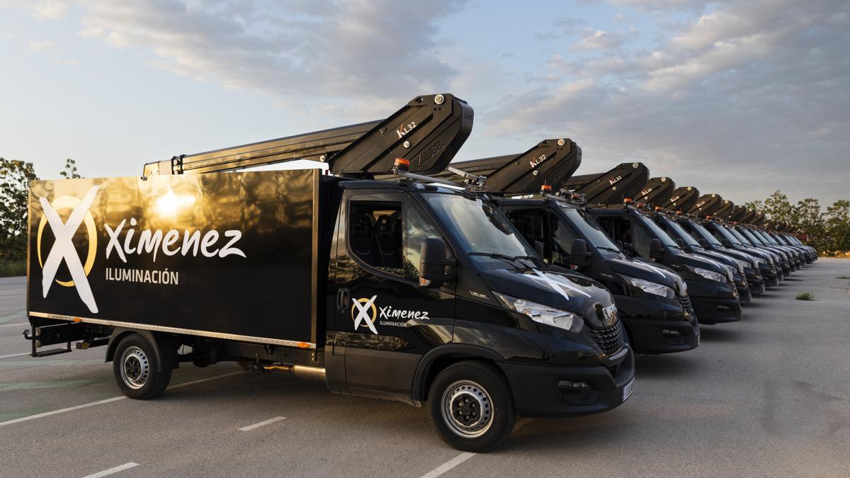 Ximenez Group estrena parte de su nueva flota de vehiculos.