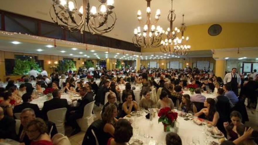 Los salones de Juan XXIII acogieron la cena de gala.