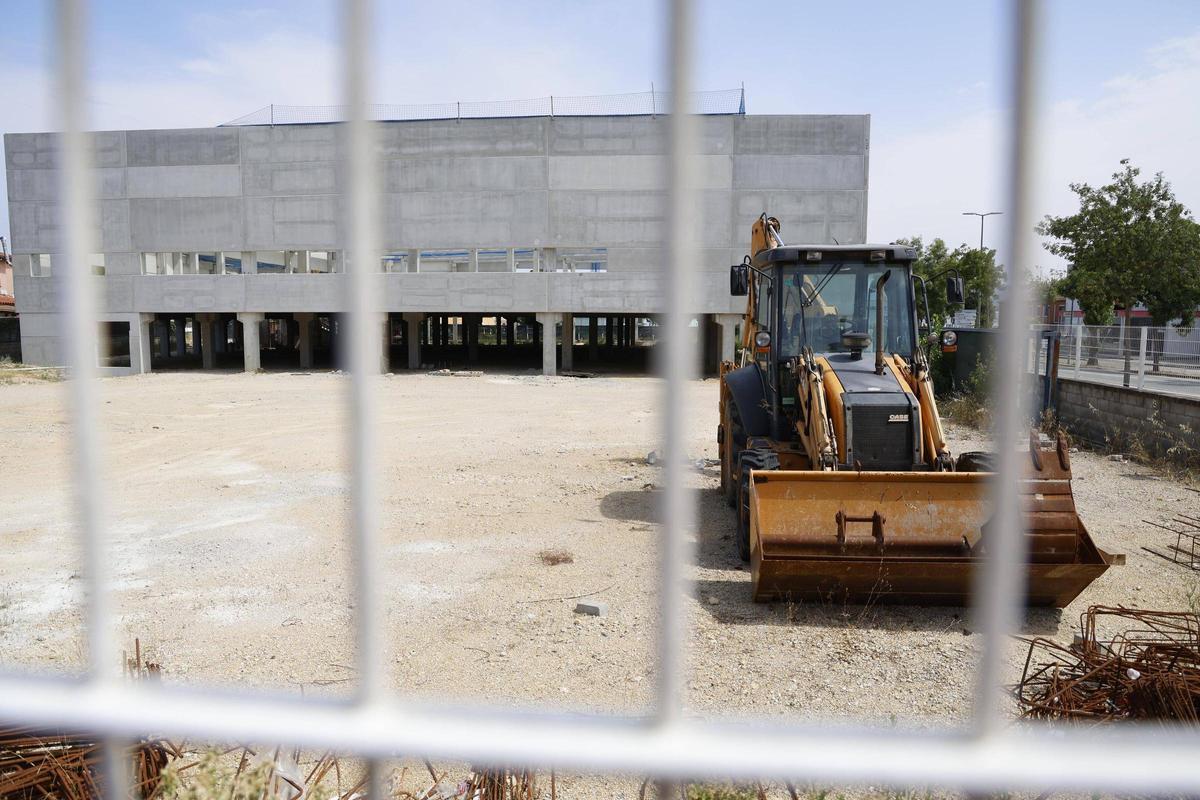 Les imatges de les obres per constuir un supermercat d'una cadena xilena a Vilablareix