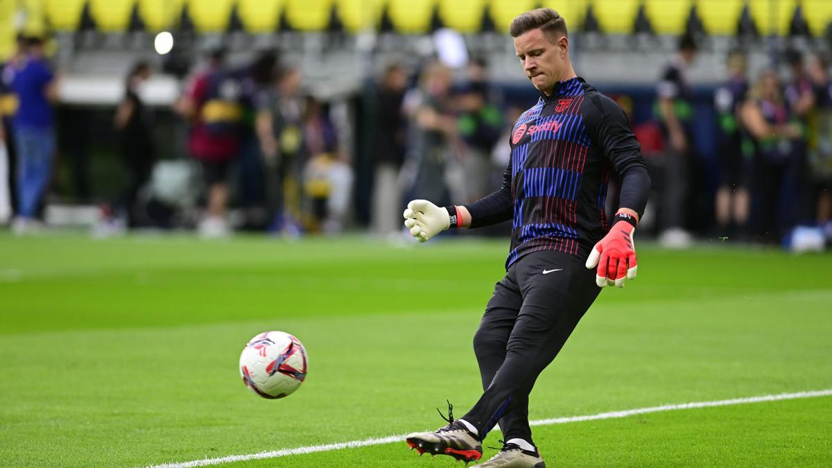 Ter Stegen la temporada pasada.