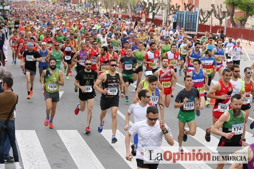 Media Maratón de Murcia: salida