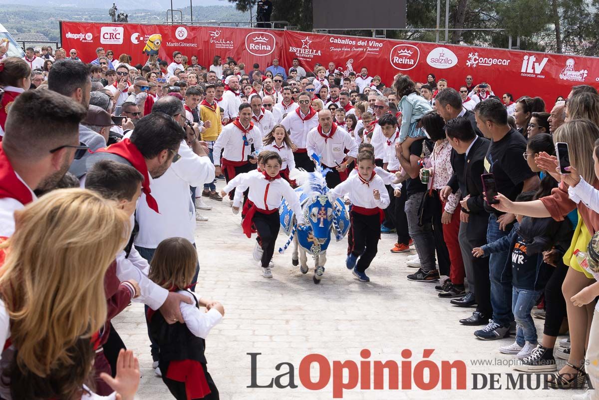 Desfile infantil en las Fiestas de Caravaca (Bando Caballos del Vino)