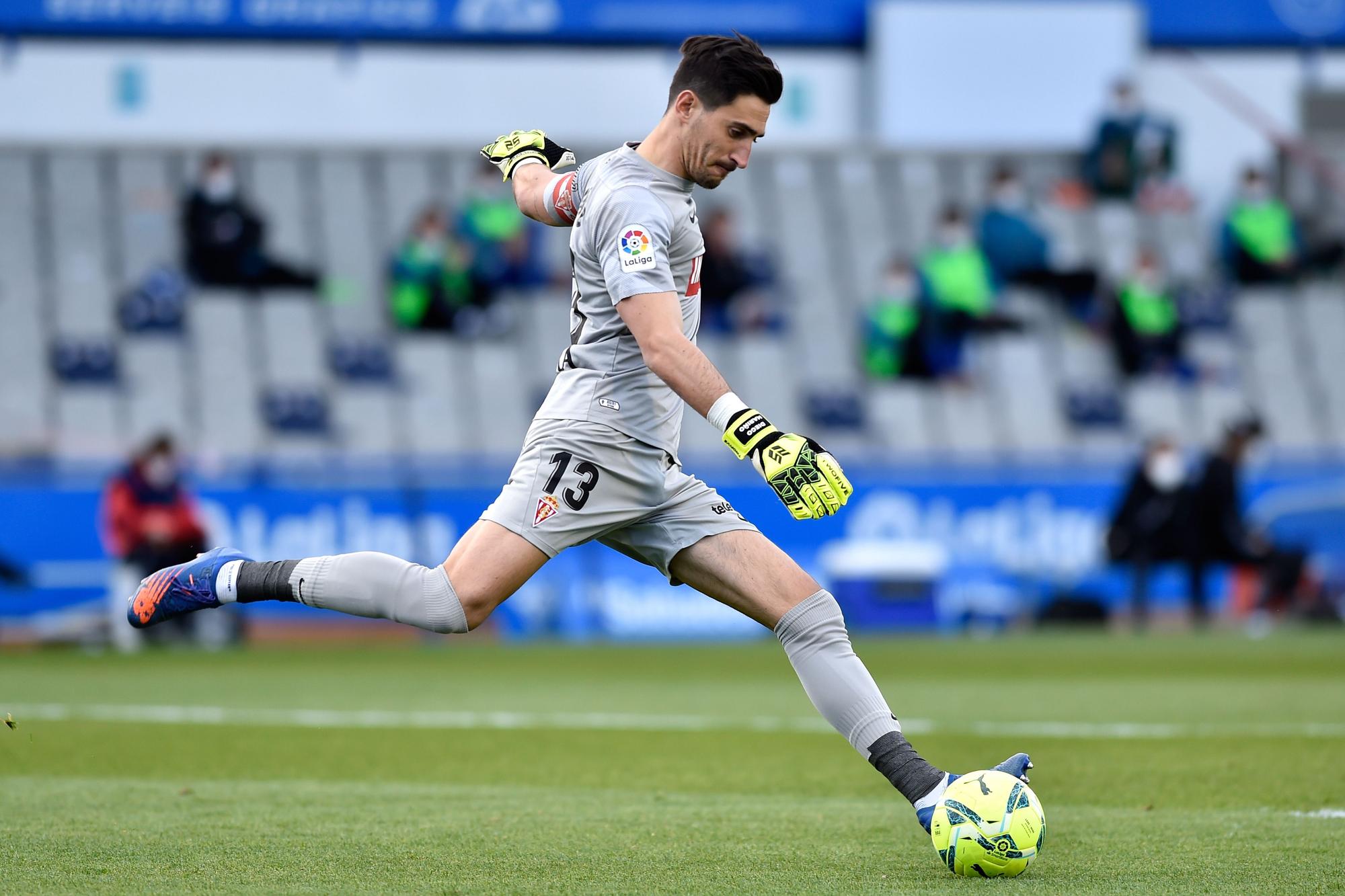 El partido del Sporting ante el Sabadell, en imágenes