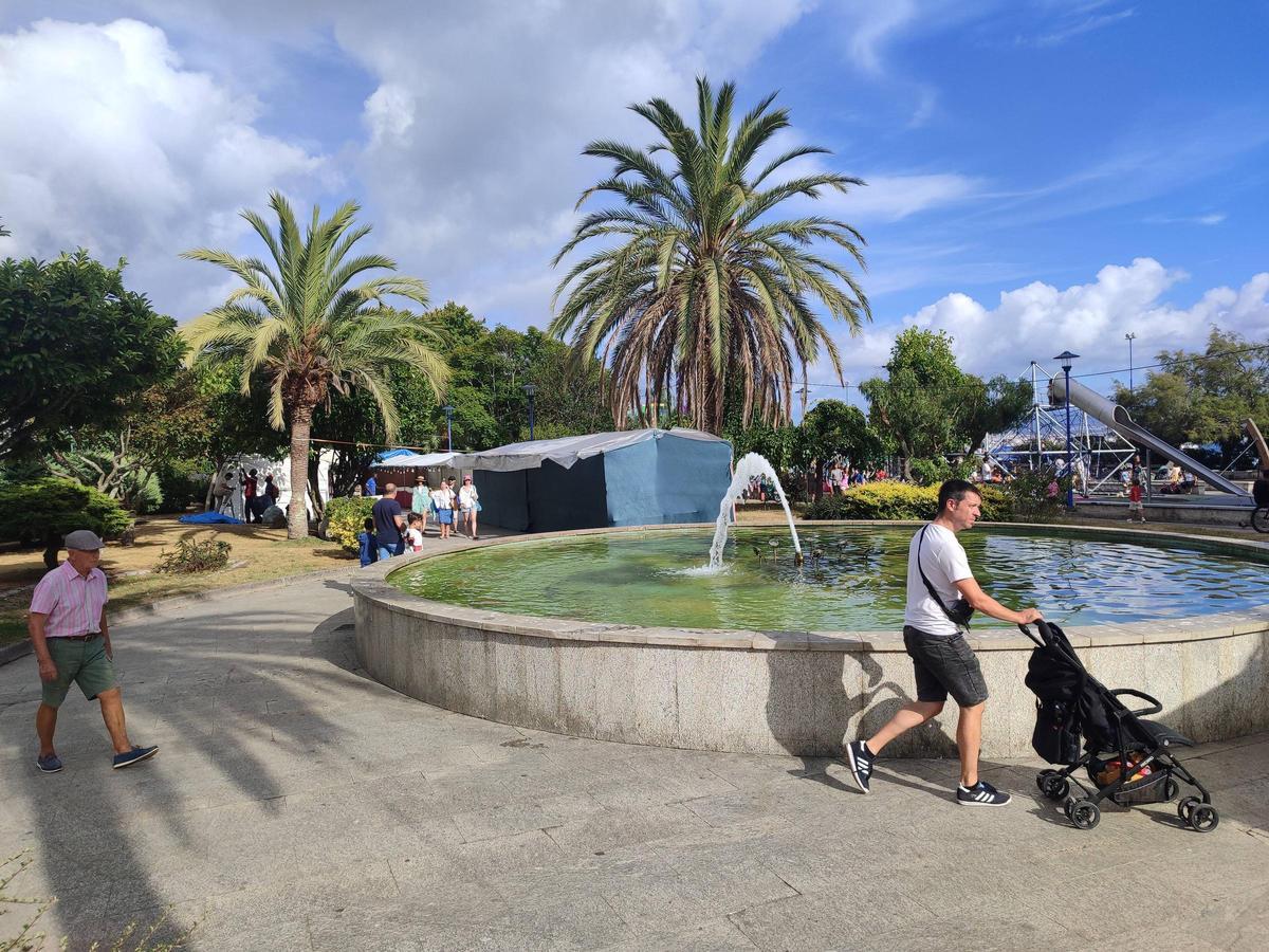 Alameda Nueva o Xardins de O Sinal en Cangas