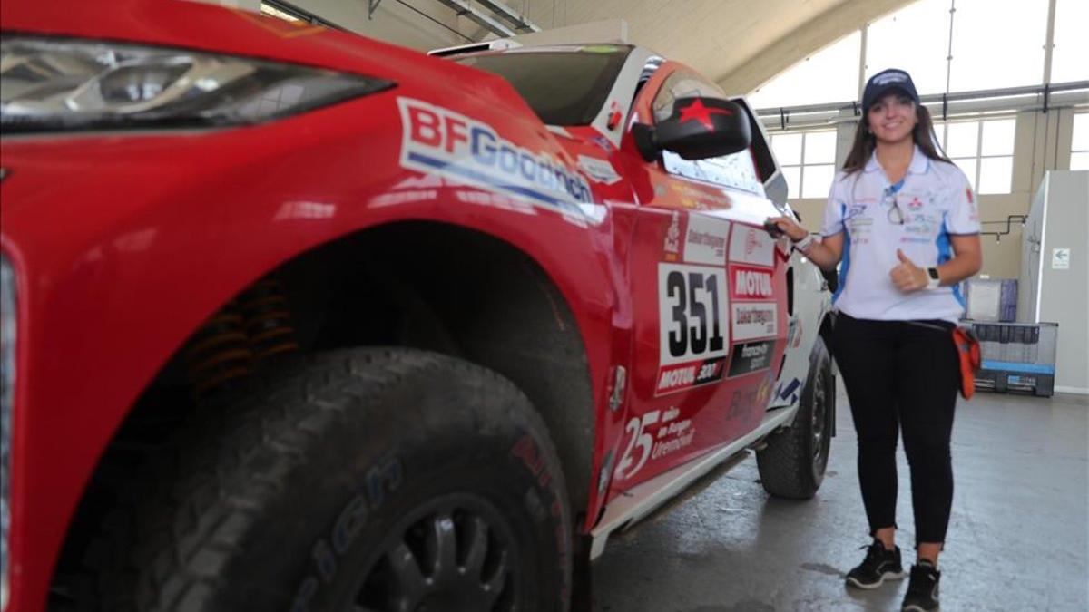 Cristina Gutiérrez terminó por tercera vez consecutiva el Dakar 2019