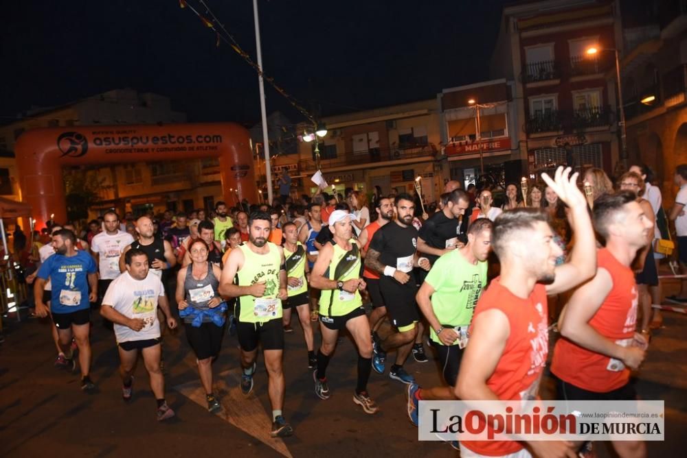 Carrera popular nocturna en Alquerías.