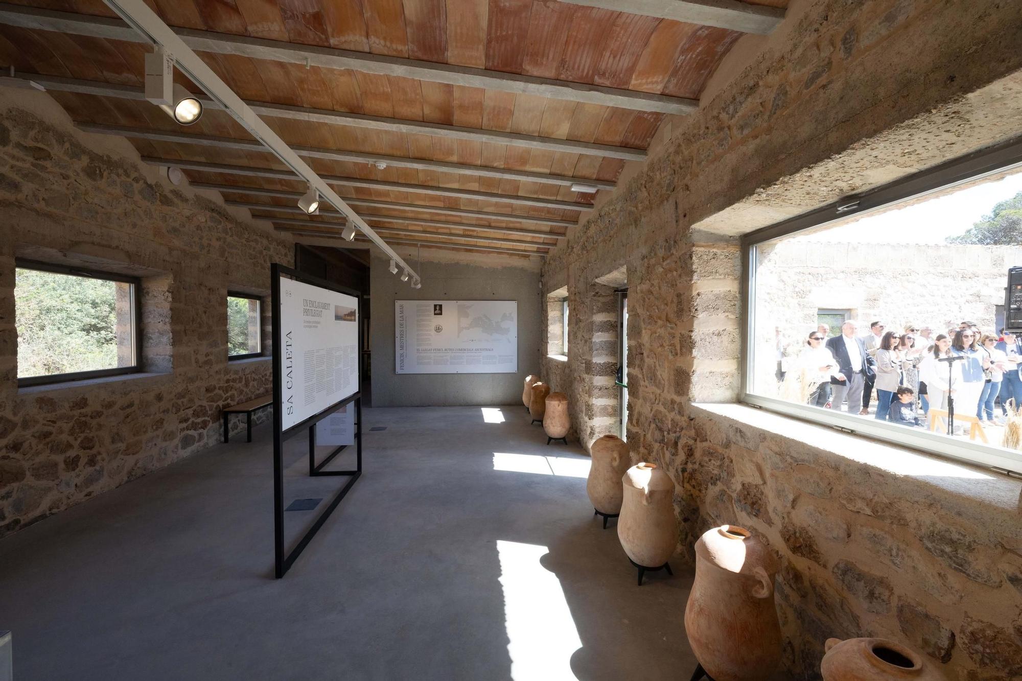 Apertura del Yacimiento Fenicio de Sa Caleta