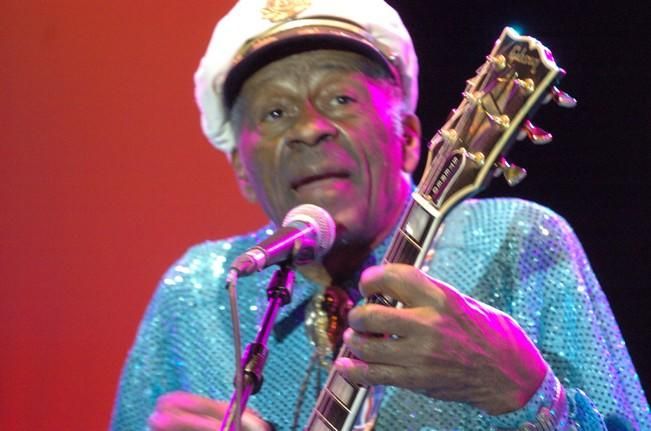 ACTUACION DE .CHUCK BERRY. EN EL AUDITORIO DEL ...