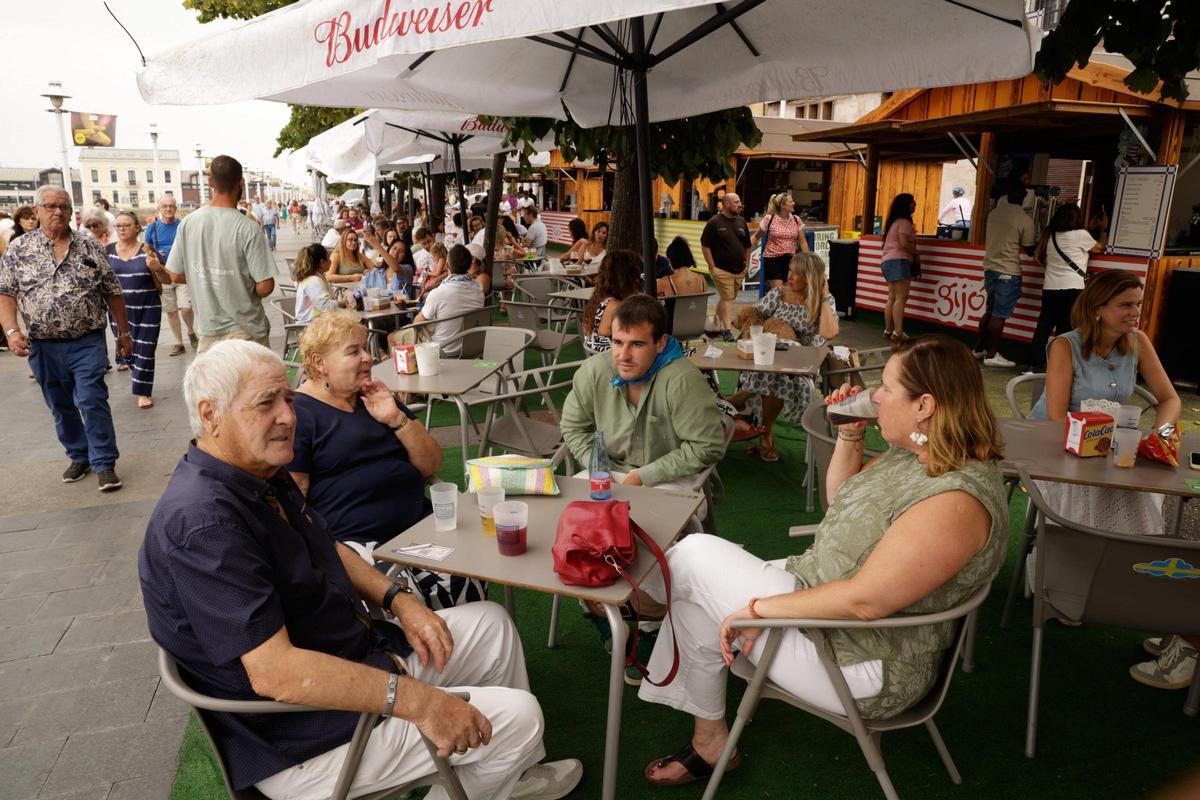Ambiente en el Paseo Gastro en una edición anterior.