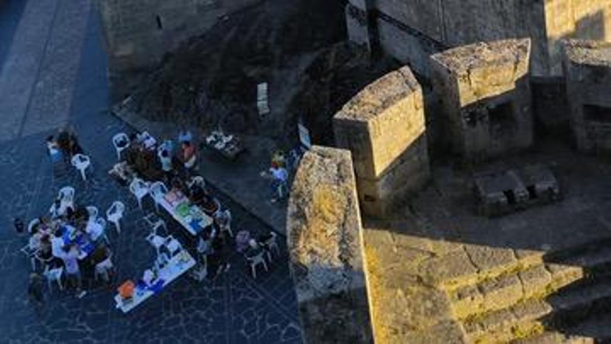 Actividad realizada en el castillo de Puebla de Sanabria