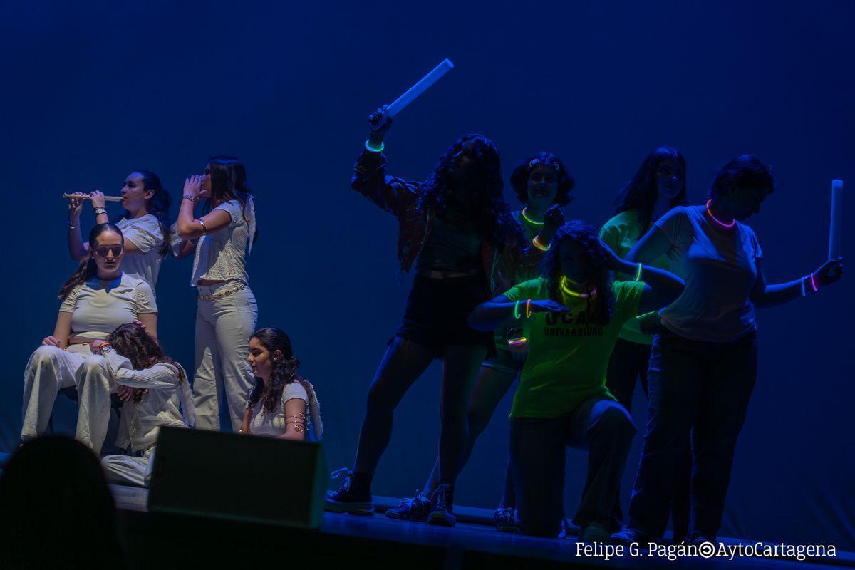 Un momento de la gala de los Mandarache, organizada por Las Monstruas