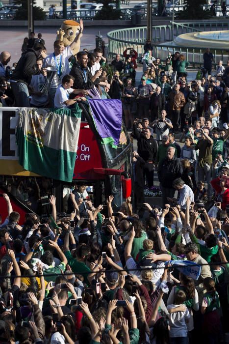 CELEBRACIONES DEL UNICAJA DE MÁLAGA TRAS ...