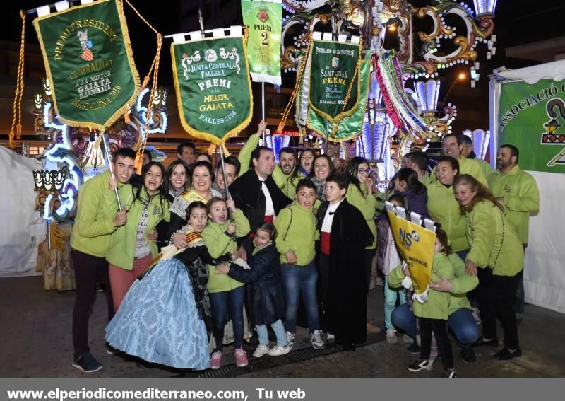 Entrega de premios a las gaiatas