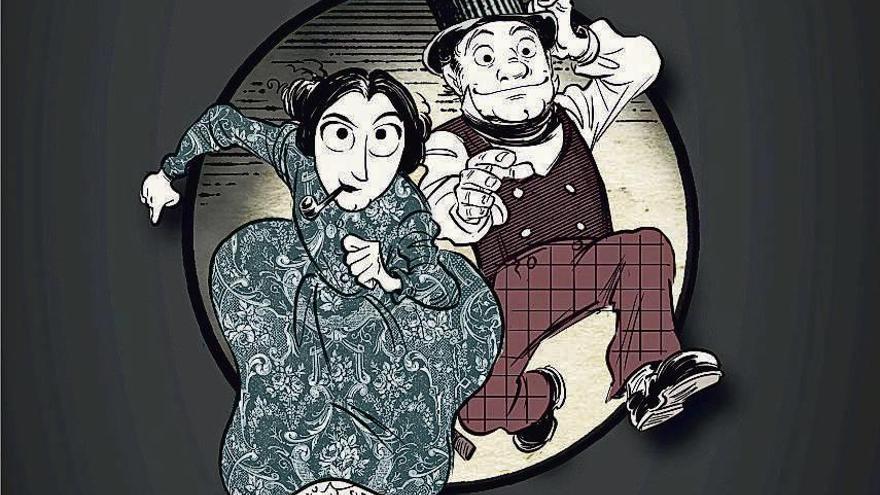 Los protagonistas de &quot;Las emocionantes aventuras de Lovelace y Babbage&quot;.