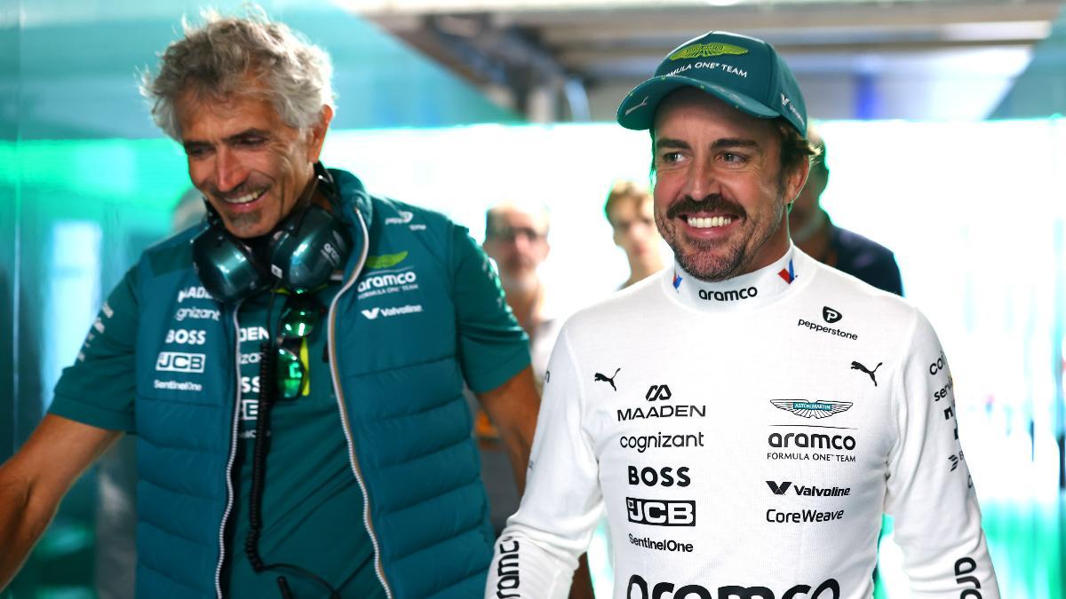 Alonso ha terminado el día muy satisfecho