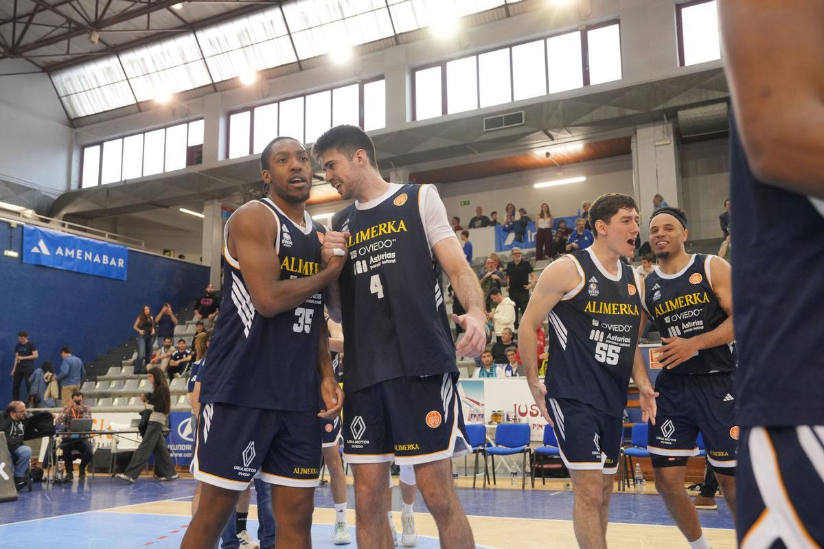 El Alimerka Oviedo Baloncesto suma su segunda victoria en San Sebastián