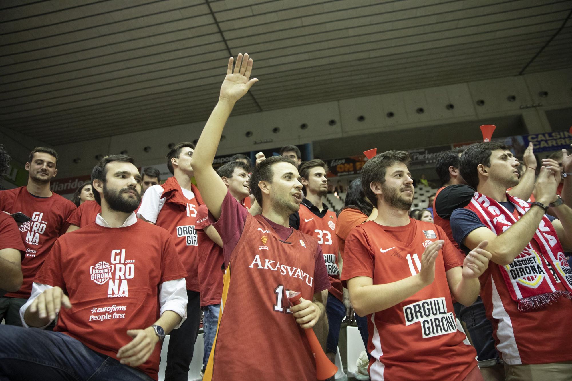 El primer punt del Bàsquet Girona arriba des de la defensa (74-66)