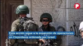 Israel lanza una “operación a gran escala” en un campo de refugiados de Cisjordania