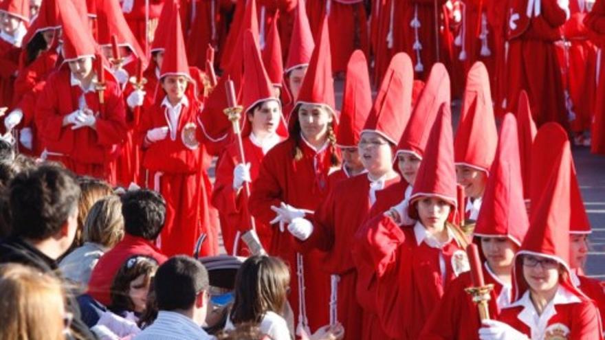 Miércoles Santo en Murcia: Procesión de &#039;Los Coloraos&#039;