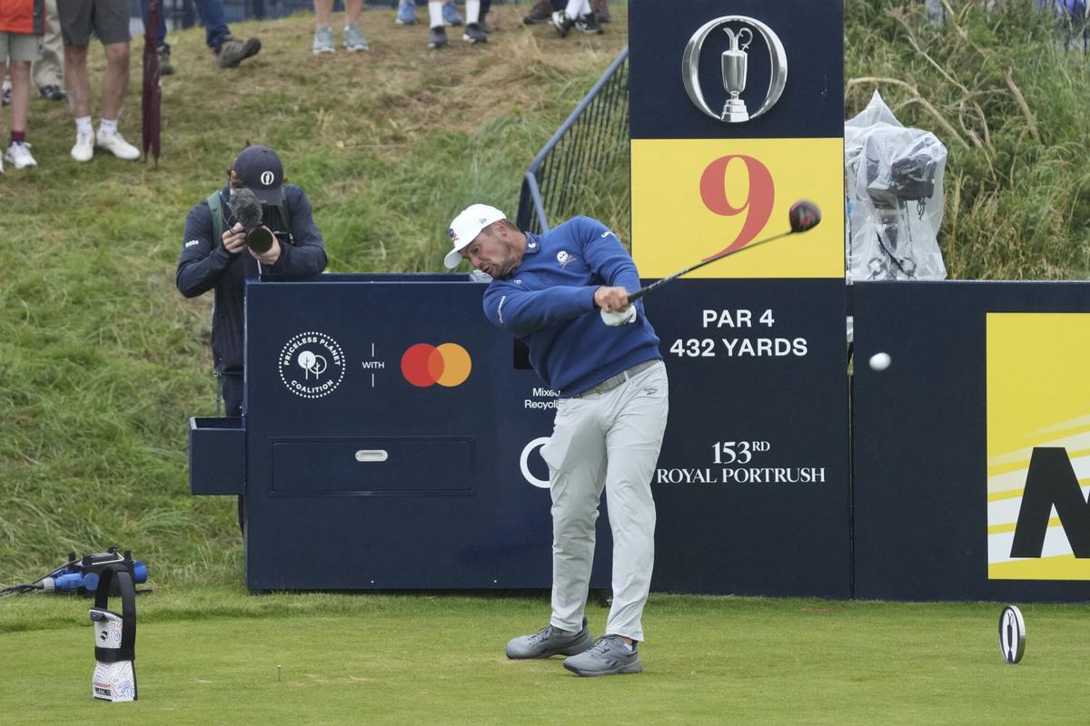 Bryson DeChambeau quiere dar espectáculo en el Open con sus 'bombas' desde el tee en los links
