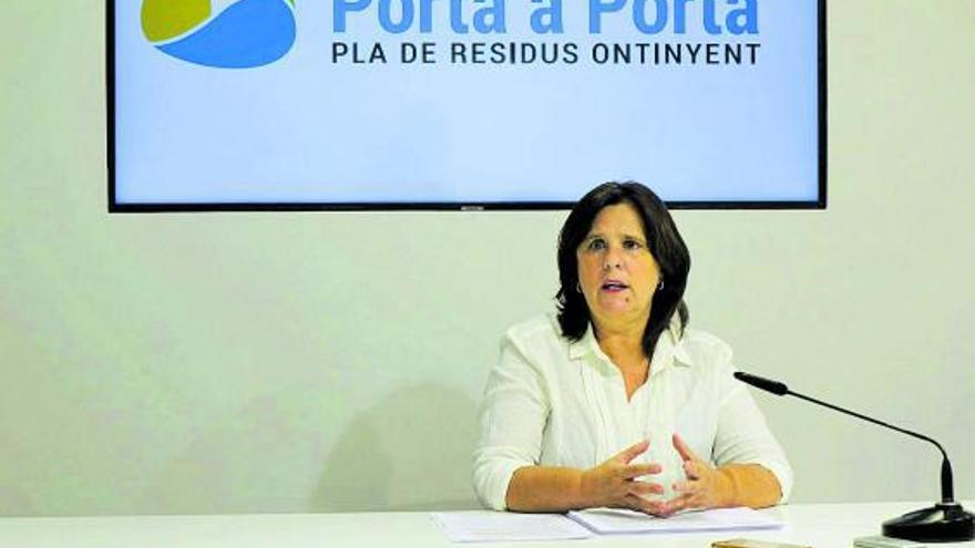 Sayo Gandía, concejala de Sostenibilidad de Ontinyent. | LEVANTE-EMV