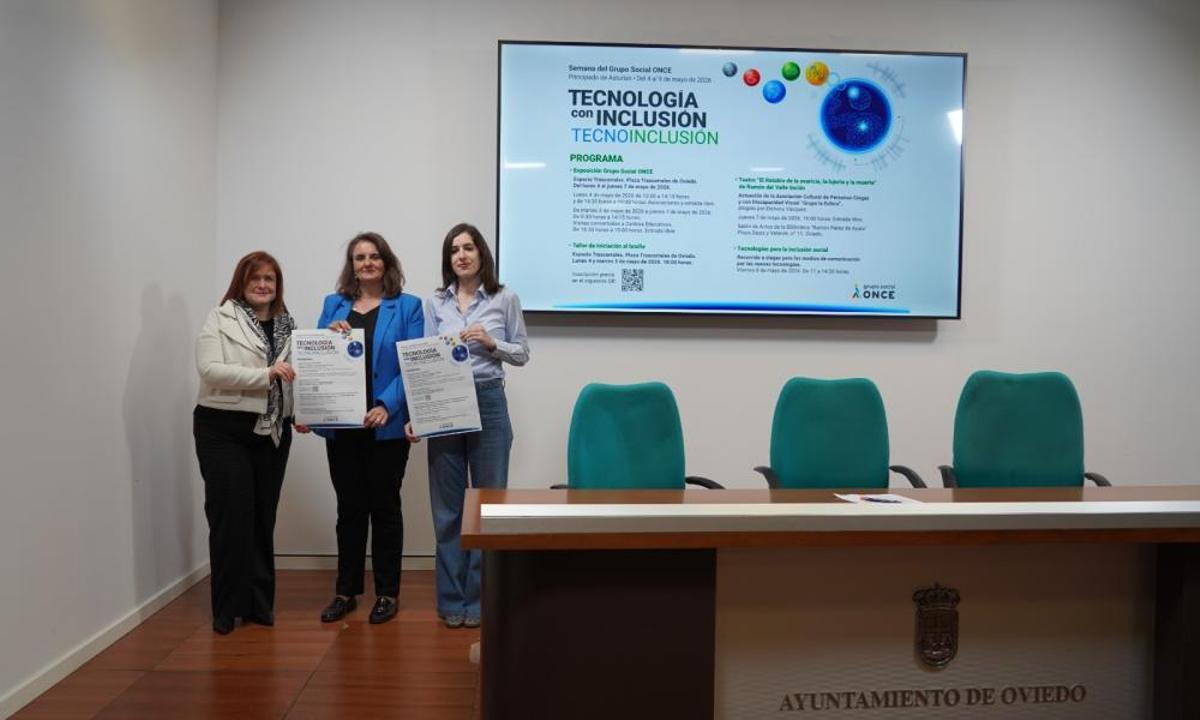 Por la izquierda; Yobanka Cuervo, María Velasco y Marta Malgor.