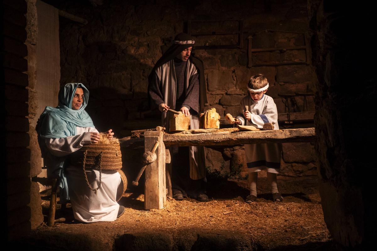 El Pessebre Vivent del Bages, a les Torres Fals, en imatges