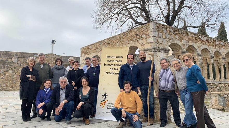 Associació Coordinadora de Pessebres Vivents de Catalunya a Peralada.