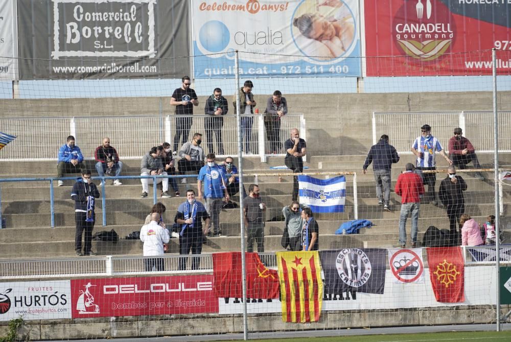 El derbi entre el Figueres i el Girona B en imatges