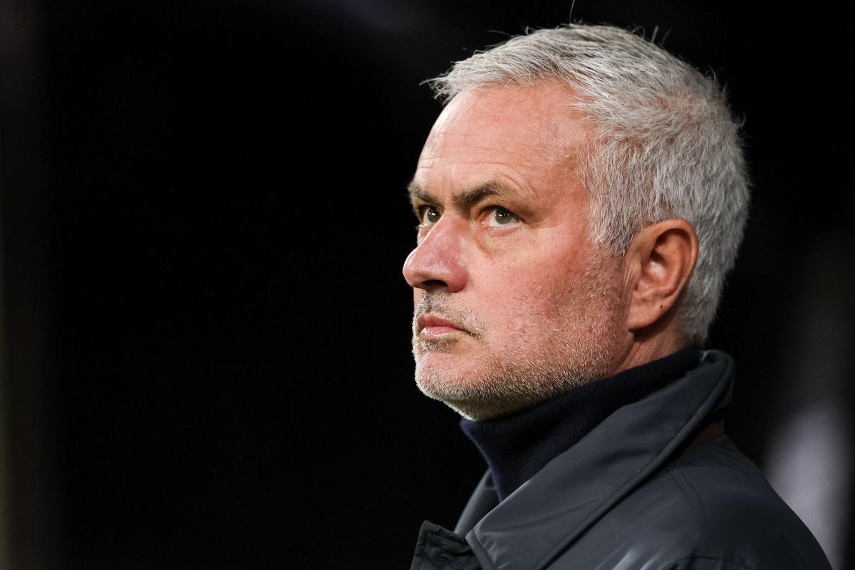 Mourinho, durante el partido contra el Newcastle de Champions League