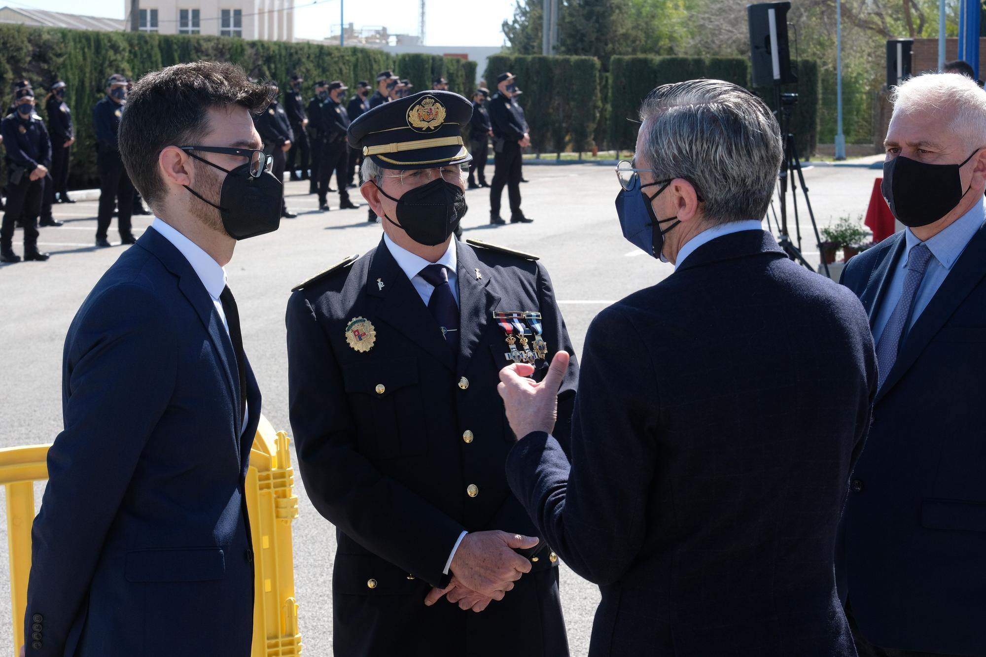 Novelda celebra el Día de la Policía Local en el 160 aniversario de su creación